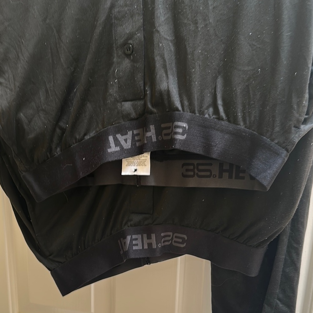 Two pk 32 Degrees Black Lightweight Shirt Jacket two